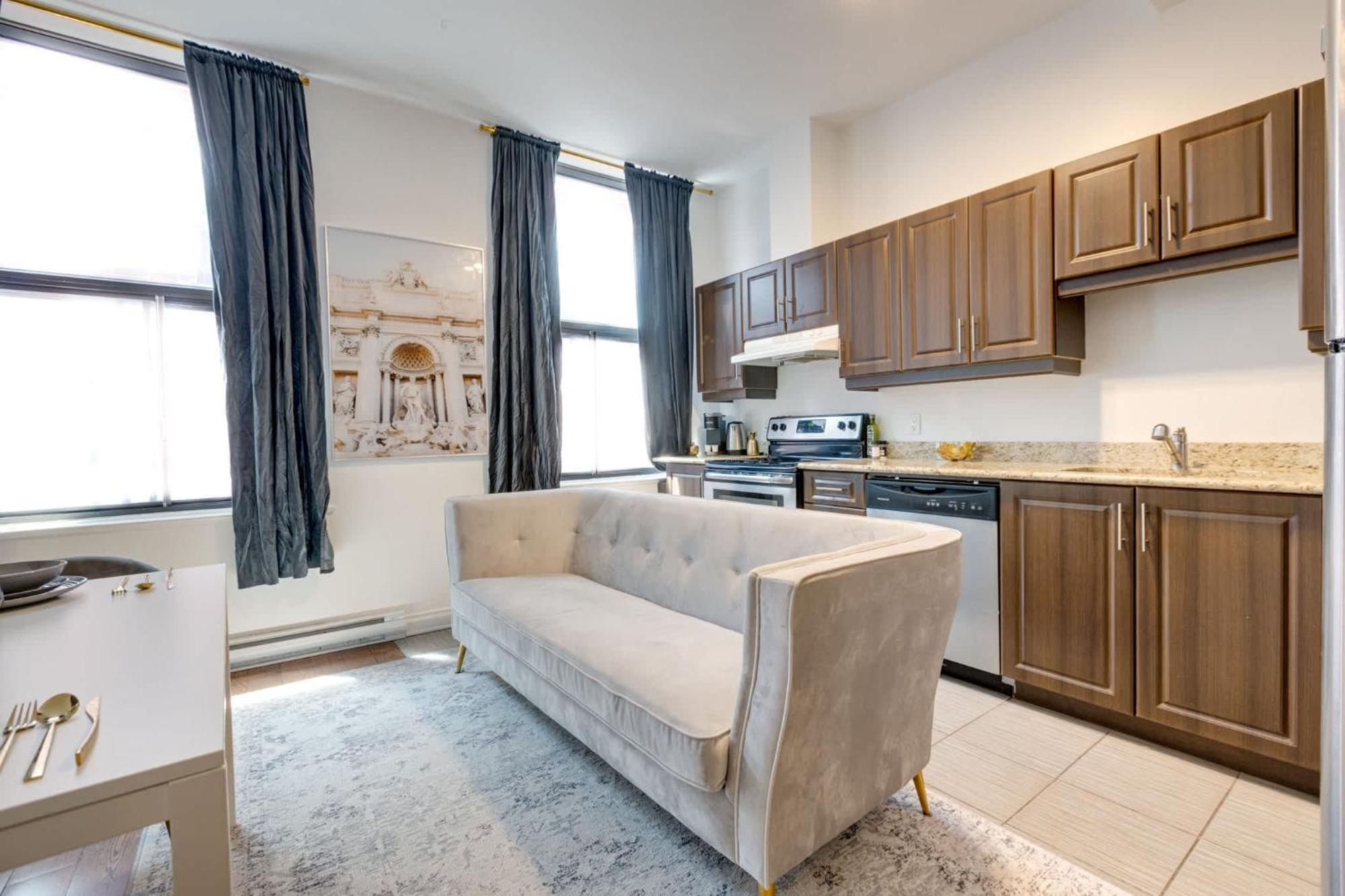 Ferienwohnung M11 - Stylish & Cozy 2Bdr In Plateau Montréal Exterior foto